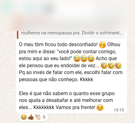 Depoimento da comunidade (identidade preservada)